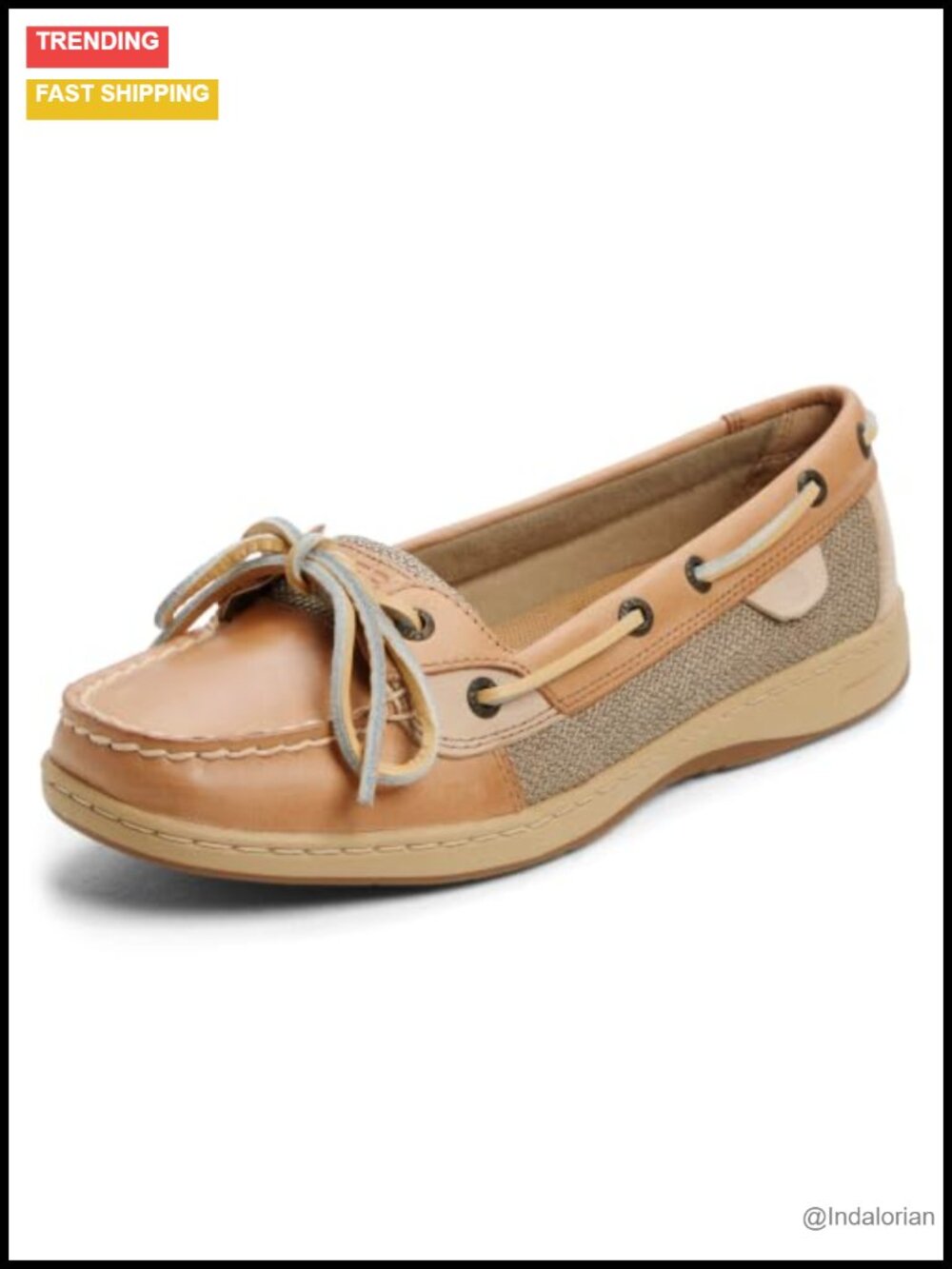 Leather Boat Shoe 1-Eye Mocc Foam